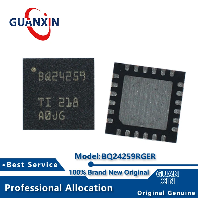 

100% New BQ24259RGER BQ24259RGET BQ24259RGE Marking BQ24259 VQFN24 BQ24259