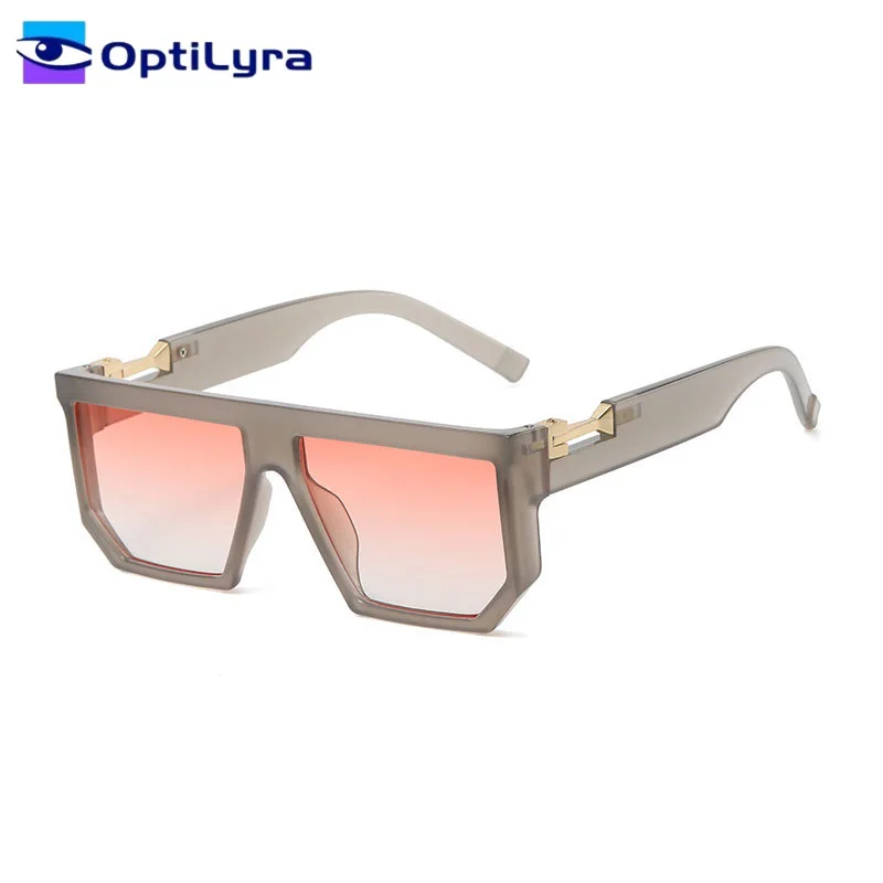 

OptiLyra Brand New Fashionable Women Glasses Square And Trendy Hollowed-Out Leg Sunglasses UV400 Casual Sunglasses