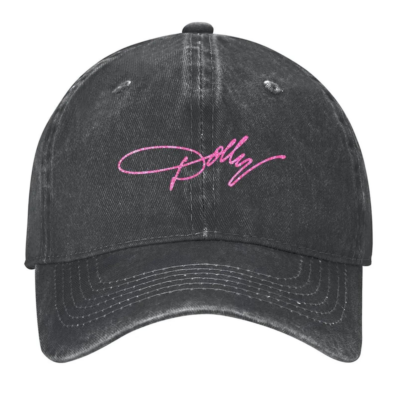 

Dolly Parton Pink Sparkle Baseball Cap Male hat Visor Custom Cap Hat Baseball Cap Trucker Hats For Men Women's
