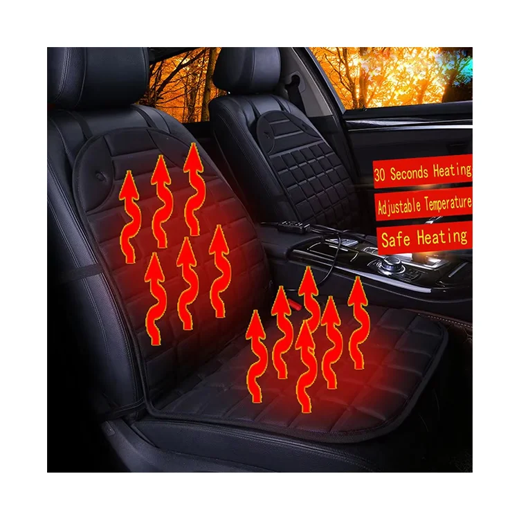 

12V Heated Car Seat Cushion Cover Seat Winter Household Cushion Cardriver Heated Seat Cushion