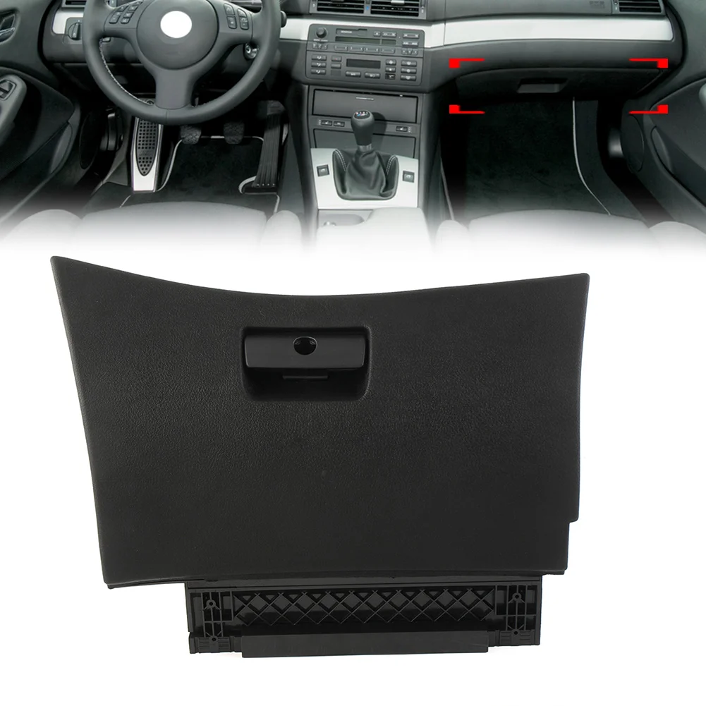 Car Right Passenger Side Storage Glove Box Cover For BMW 3 Series E46 4 Door 1999 2000 2001 2002 2003 2004 2005 51167141613