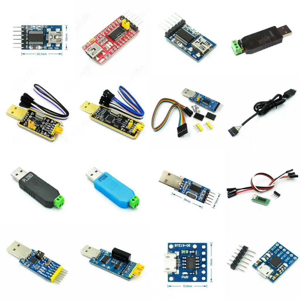 CP2102 USB 2.0 to UART TTL 5PIN Connector Module Serial Converter STC Replace FT232 CH340 PL2303 CP2102 MICRO USB for Arduino