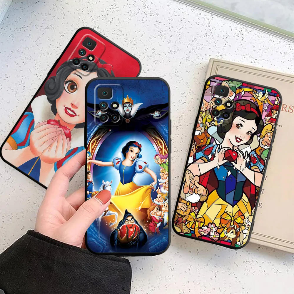 Case For Huawei Honor X8 X8a 8X X9a X7 90 Lite 70 50 20 P30 Pro P40 P60 P50 P Smart Z Silicone Phone Cover Snow White Princess