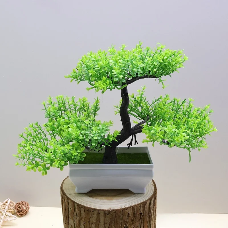 Artificial Plants Bonsai Small Tree Pot Fake Plant Flowers Potted Ornaments  For Home Room Table Decoration Hotel Garden Decor - AliExpress 15
