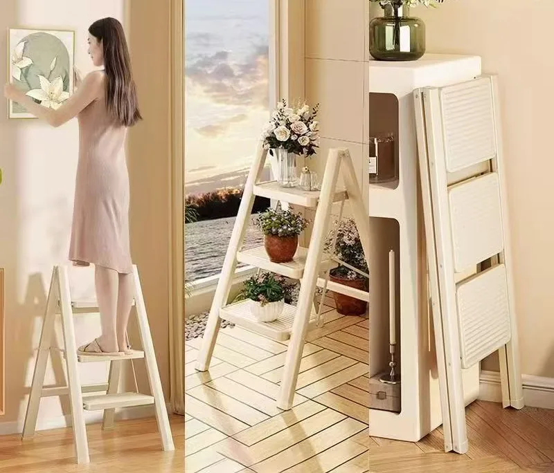 thickened-space-saving-foldable-ladder-for-home-staircase-rack-shelf-telescopic-lightweight-step-ladder-portable-folding-ladder