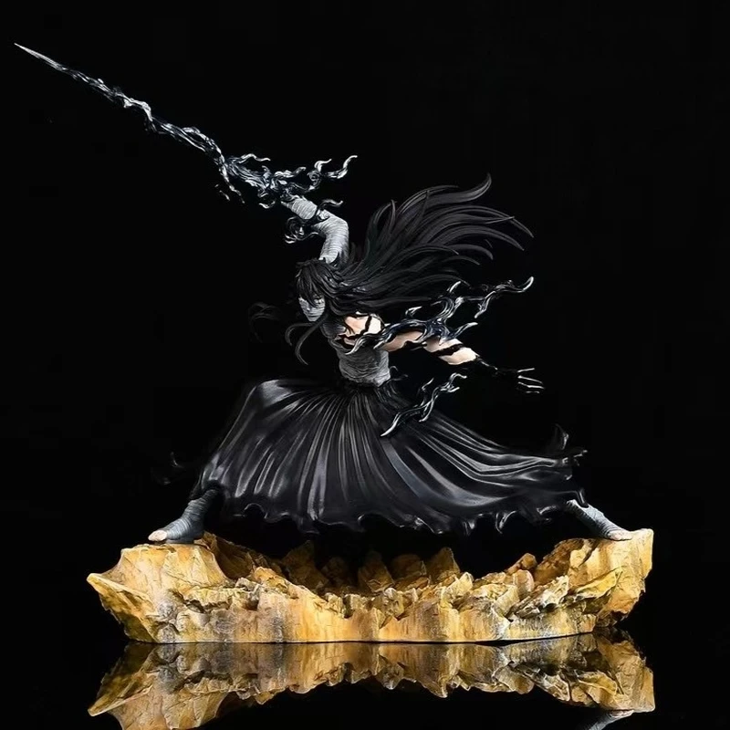 

Gk Moonless 2.0 Kurosaki Ichigo Anime Figure Model 24cm Bleach Draw A Knife Blade Ornament Statue Collectibles Toy Children Gift