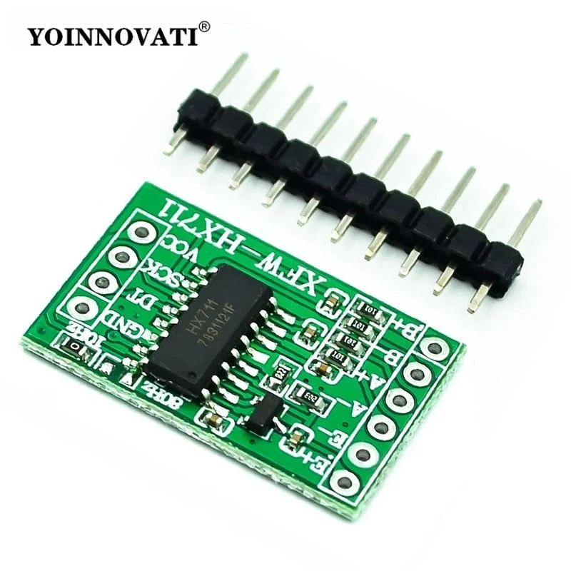 5/10PCS HX711 Mini Weighing Sensor Module Dual-Channel 24 Bit Precision A/D Module Pressure Sensor Microcontroller