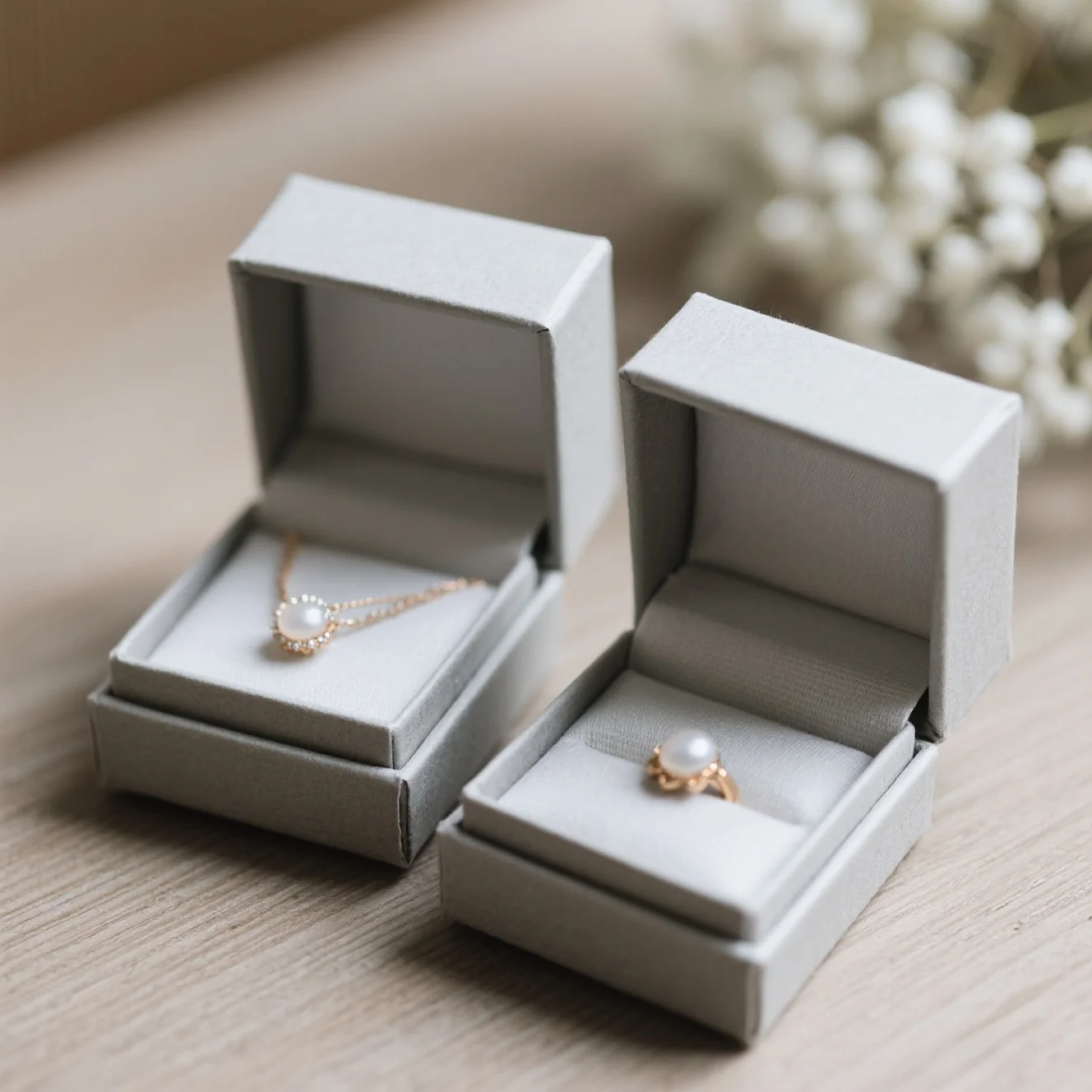 

Premium Gray Cardstock Packing Box