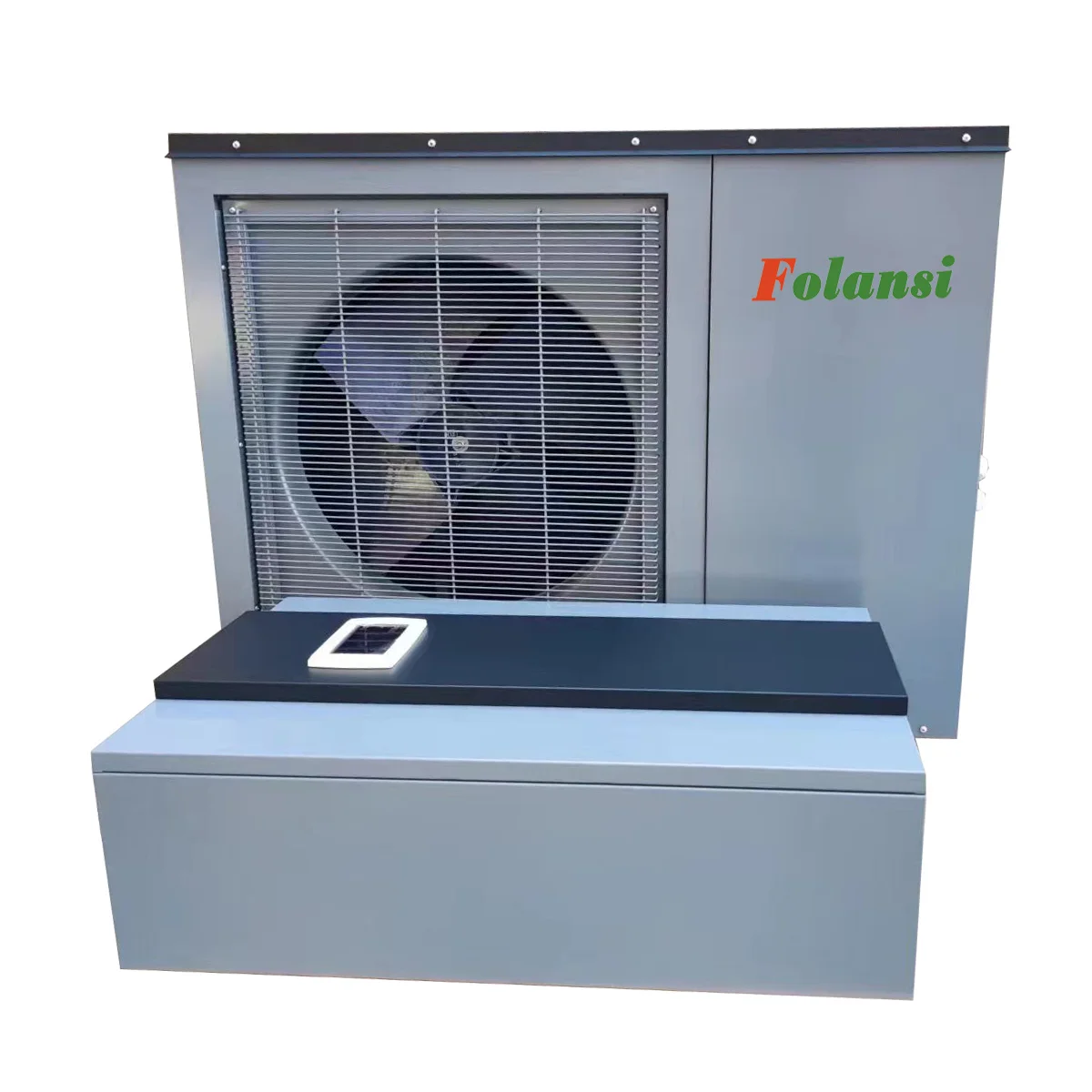 Bomba de calor aire-agua de 15KW con inversor DC tipo split, bomba de calor de fuente de aire con Wifi TUYA Modbus, bomba de calor Folansi