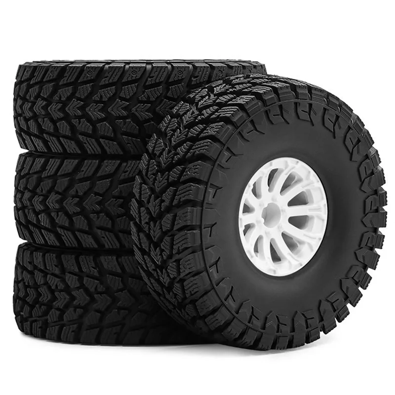

AS96-119MM 1.9Inch Rubber Rock Tyres Wheel Tires Climb For 1/10 RC Crawler Car Axial SCX10 90046 TRX4 Redcat Gen8