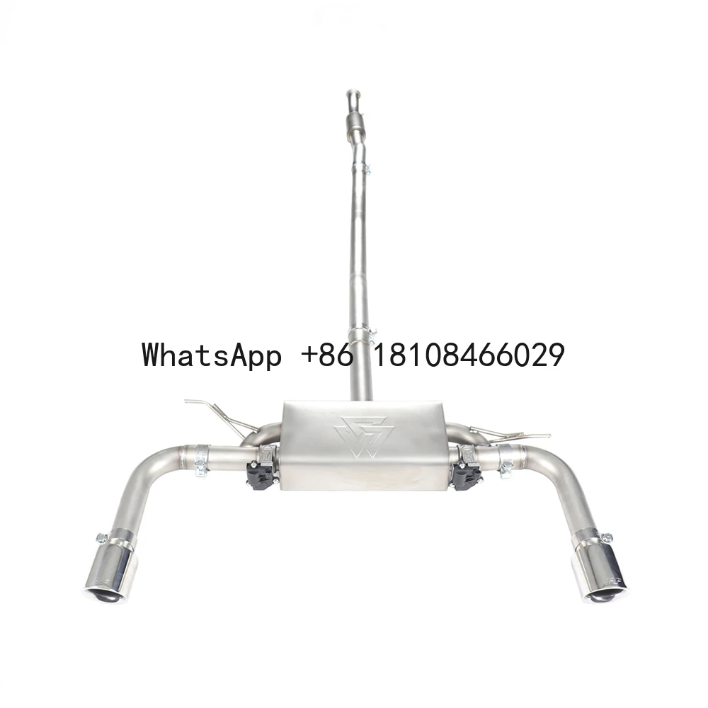 

For BMW 1 Series 116 118 120 125 Catback Exhaust Pipes Exhaust Tip Valvetronic Exhaust Muffler Downpipe