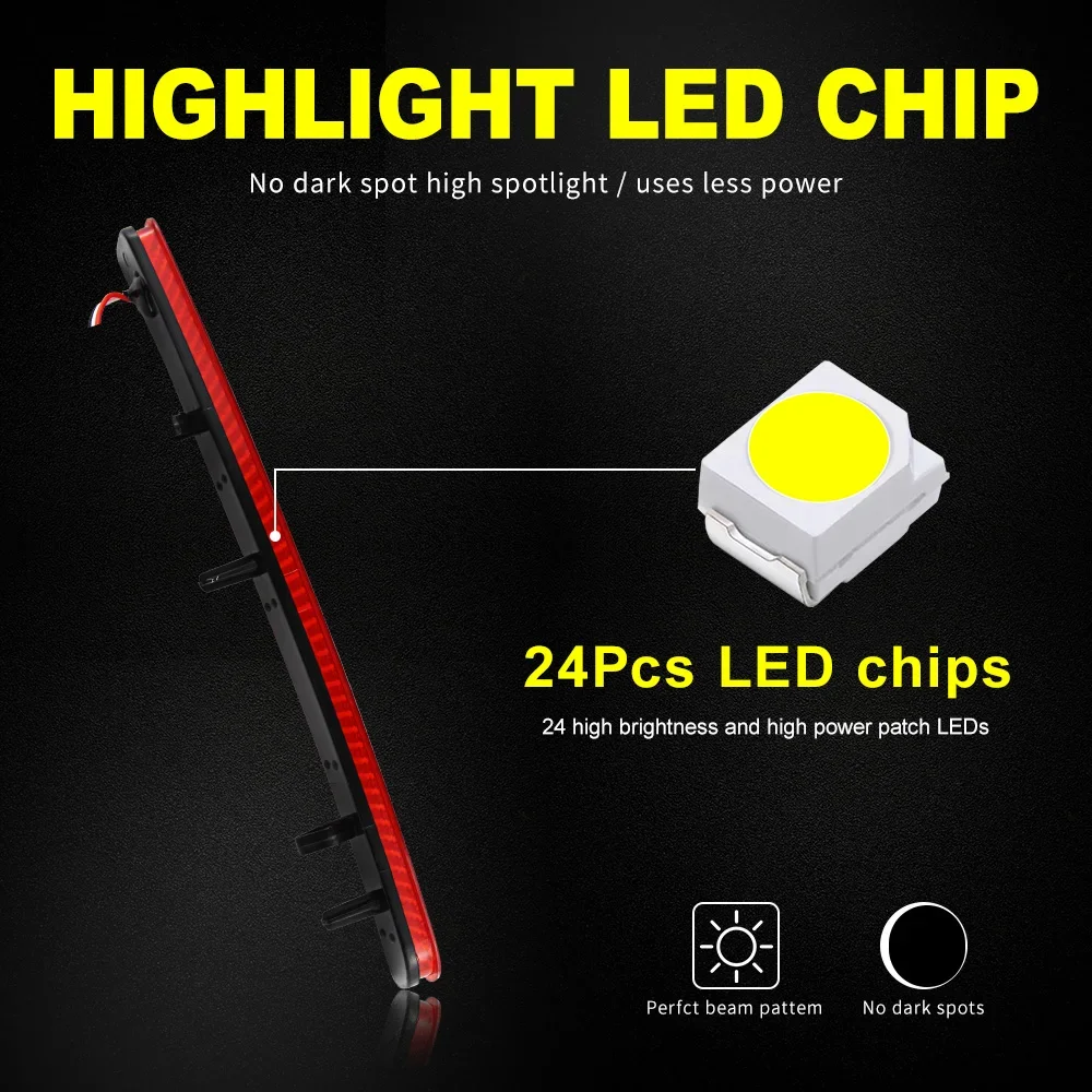 المصد الخلفي LED عاكس ضوء لاند روفر ديسكفري 3 4 2005-2013 لسيارة رينج روفر سبورت 2010-2013 الذيل مصباح مكبح XFF500020