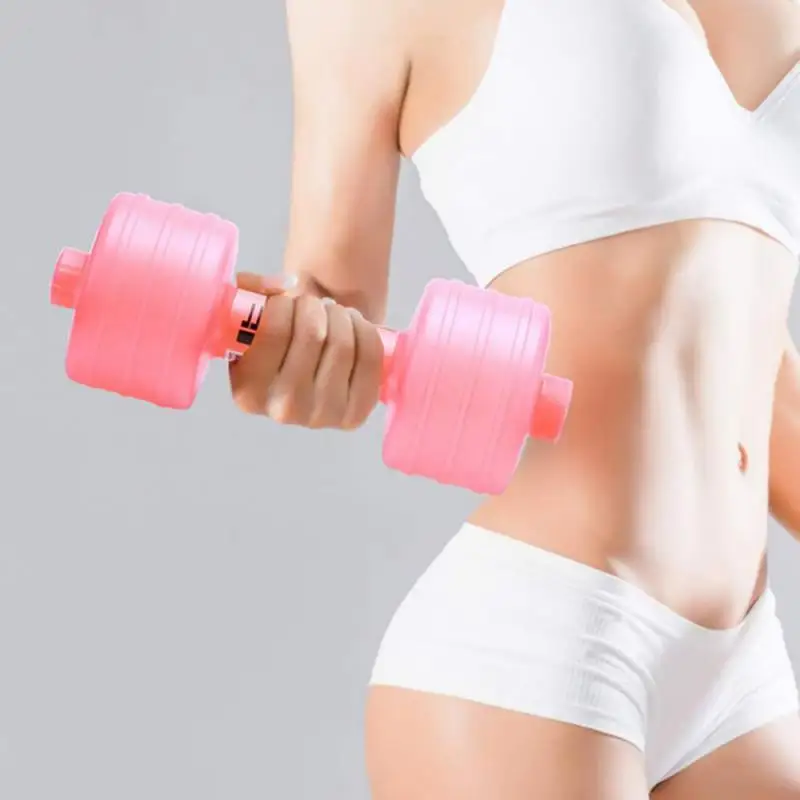 1/2/4PCS 1kg Gym Weight Loss Exercise Women Comprehensive Home Water Dumbbells For Fitness Aquatic Barbell