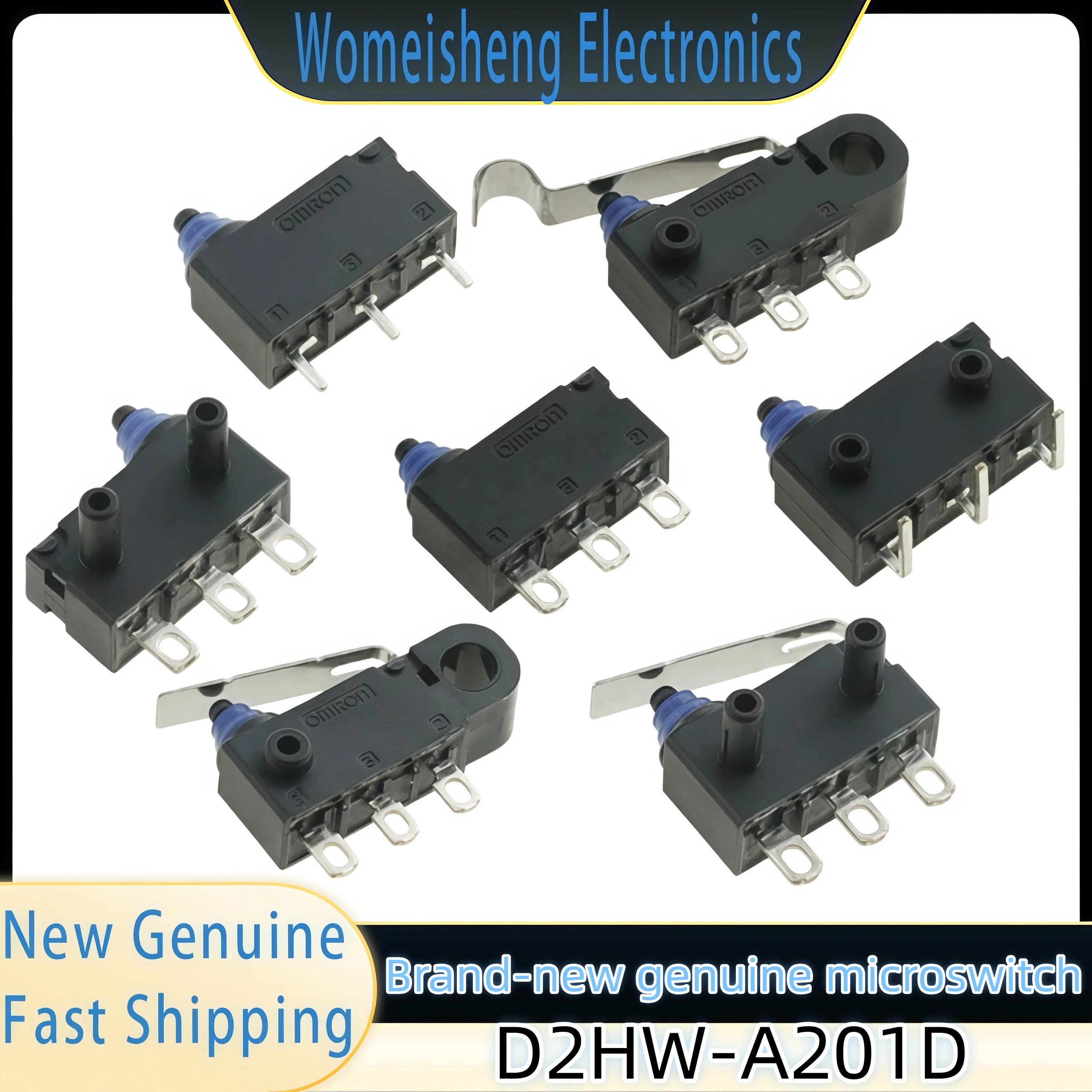 New Genuine D2HW-A201D Micro Switch 1PCS