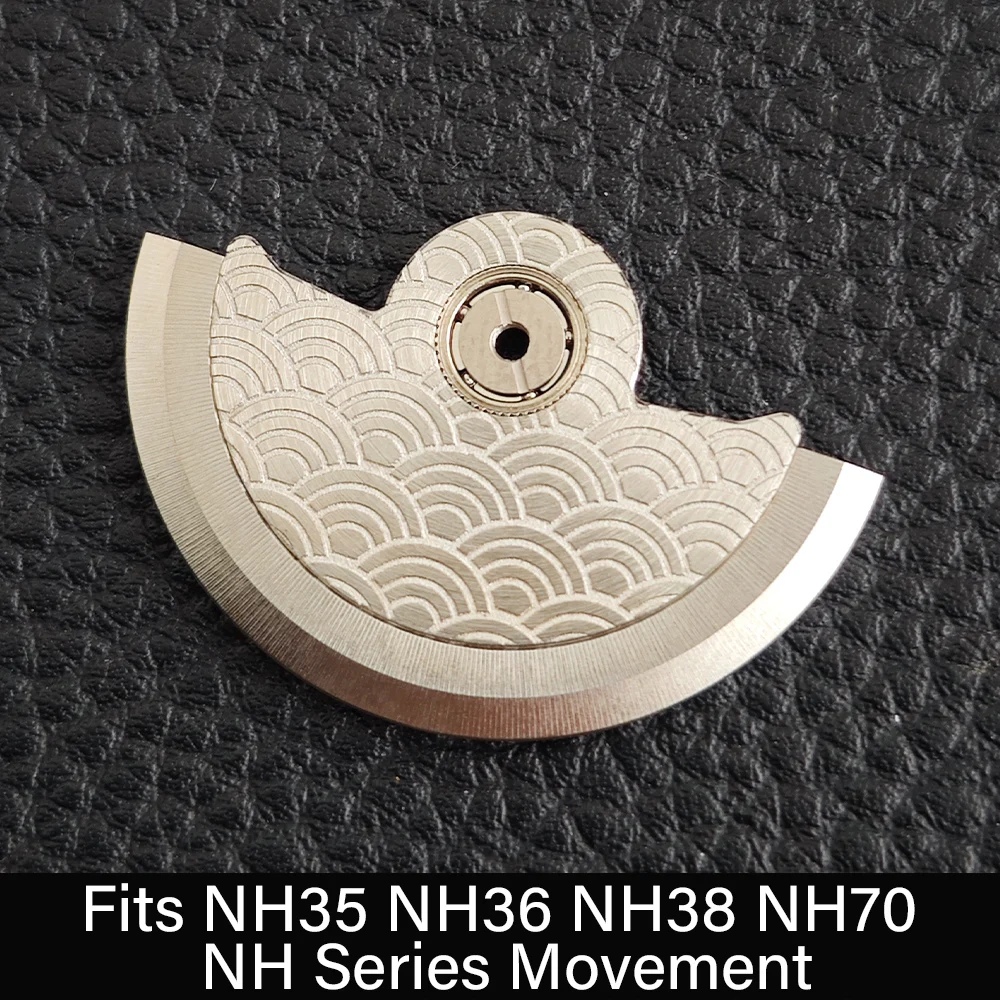 Mechanische Automatik-Uhrwerkrotoren, 6 Ausführungen, passend für NH35/NH36/NH38/NH70/NH72/7S26 Uhrwerke, kompatible Ersatzteile – Detail 10