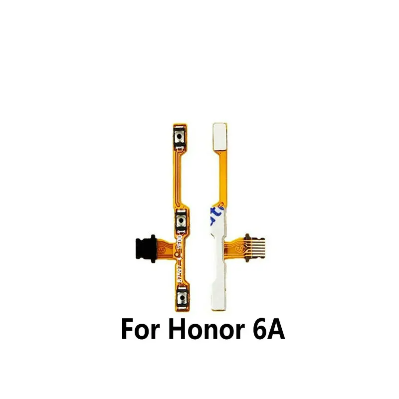 2Pcs New Power on/off & volume up/down buttons flex cable Replacement for Huawei Honor Play 8A 7A 7C 7X 7S 6A 6C 6X 5C Pro