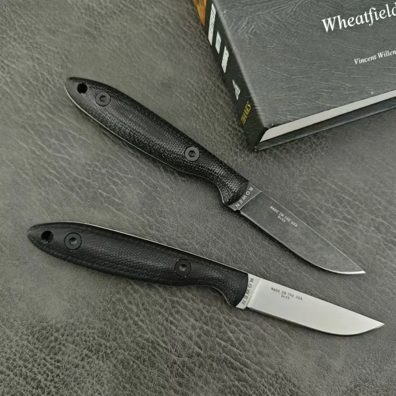 ESEE Stonewashed DC53 الصلب شفرة مثبتة الدفاع عن النفس في الهواء الطلق التكتيكية سكين صيد EDC التكتيكية العسكرية والعتاد مع غمد كيديكس
