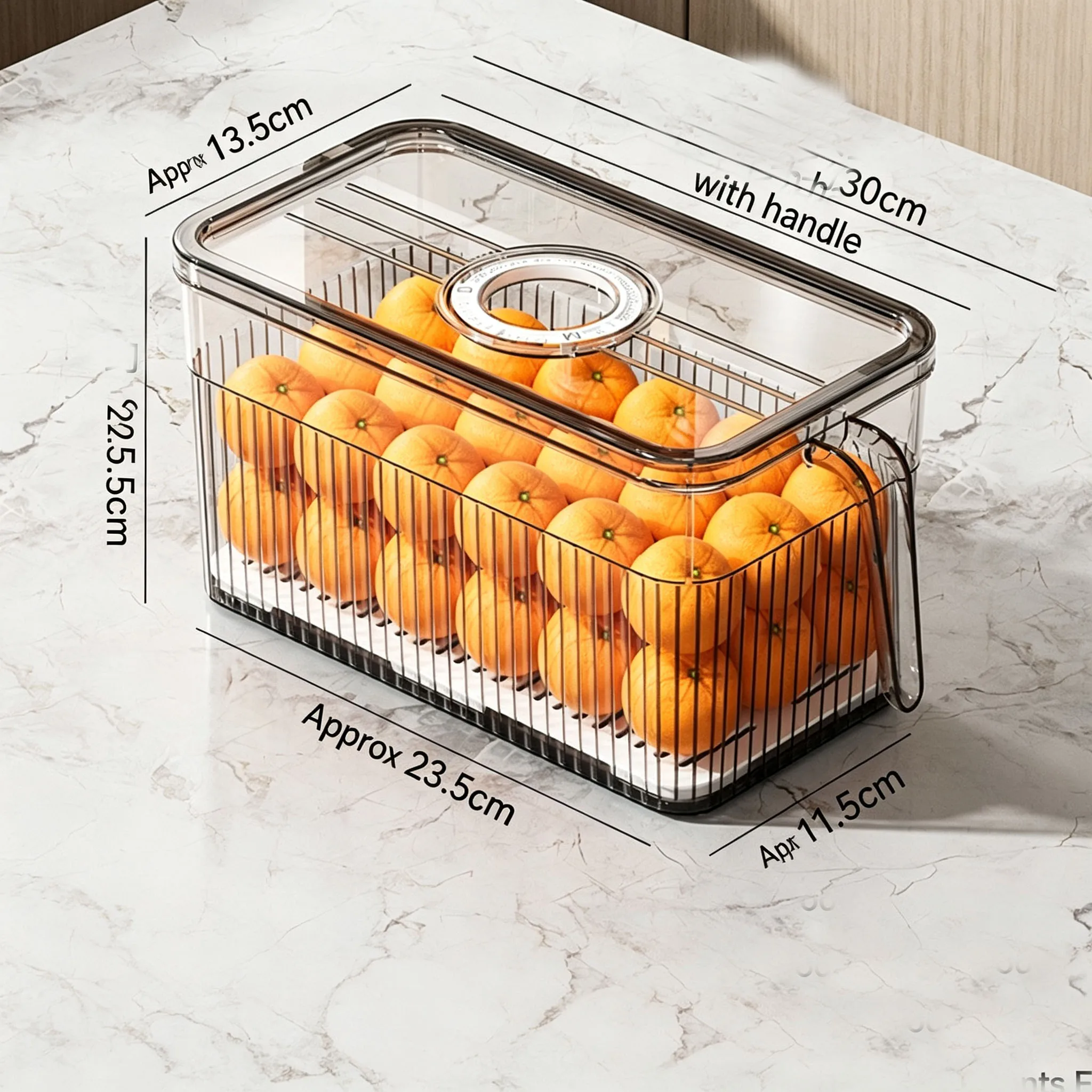 กล่องเก็บของในตู้เย็นพร้อมฝาปิ - Food Storage Stackable Containers บทวิจารณ์และราคา