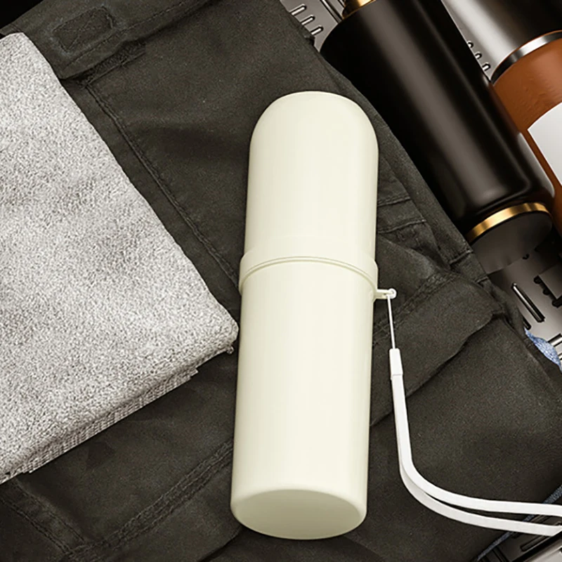 Portable Toothpaste Toothbrush Protect Holder Case Travel Camping Storage Box Organizer Cup Bathroom Storage & Travel Essentials