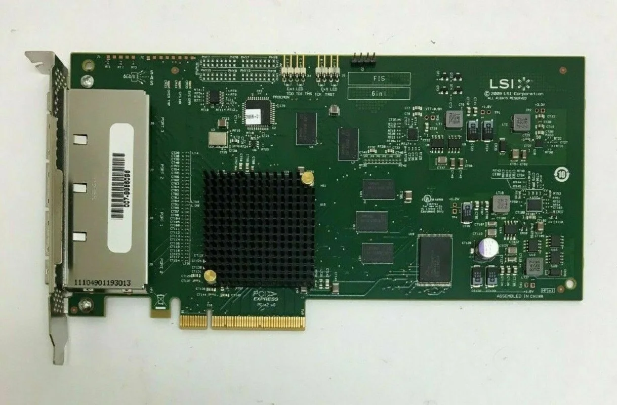 

LSI SAS9200-16E 16Port External HBA Full-Height PCIe P20 ZFS FreeNAS