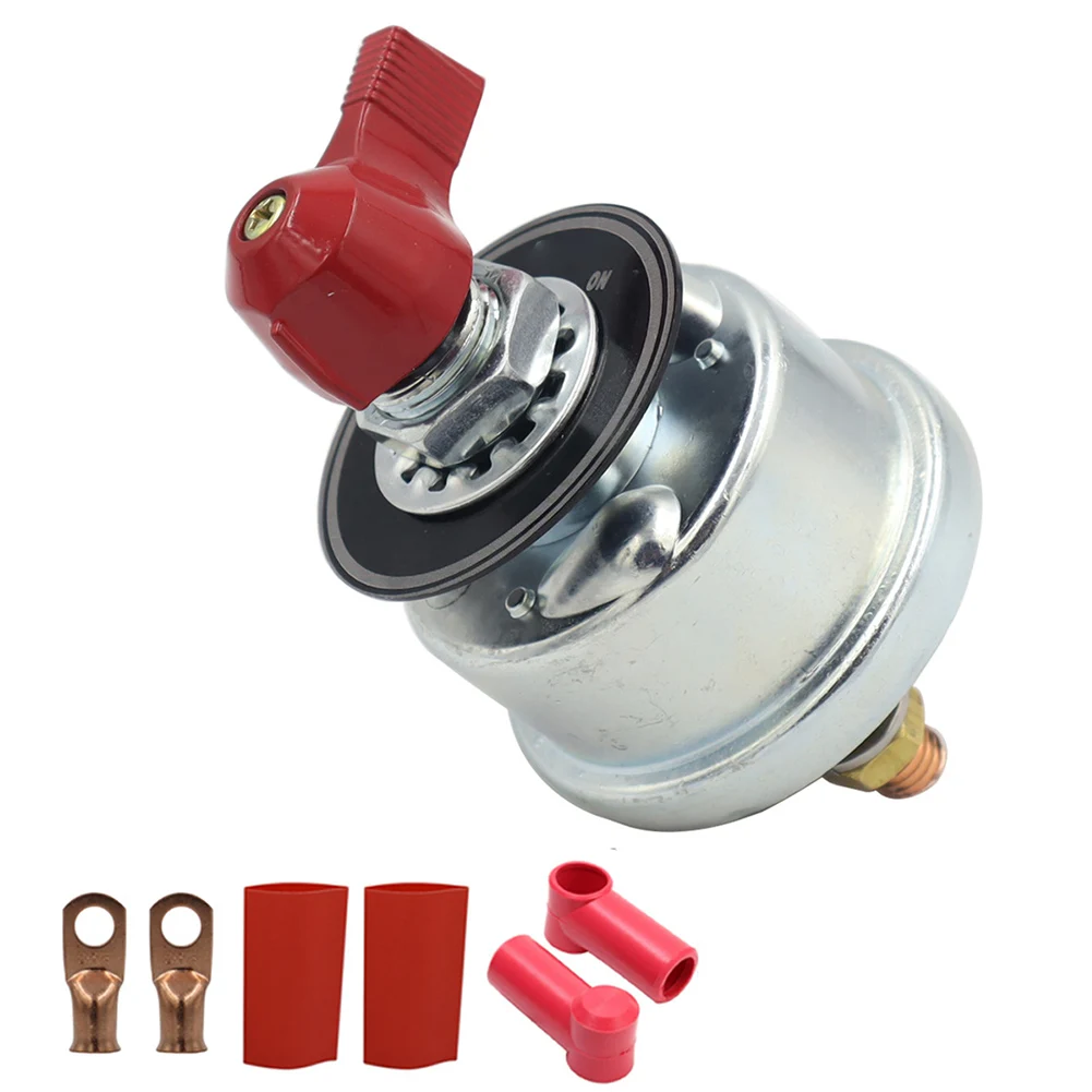 

Battery Safety Control 300A Power Switch Accessory Aluminum Alloy Construction Copper Terminals Easy Grip Knob