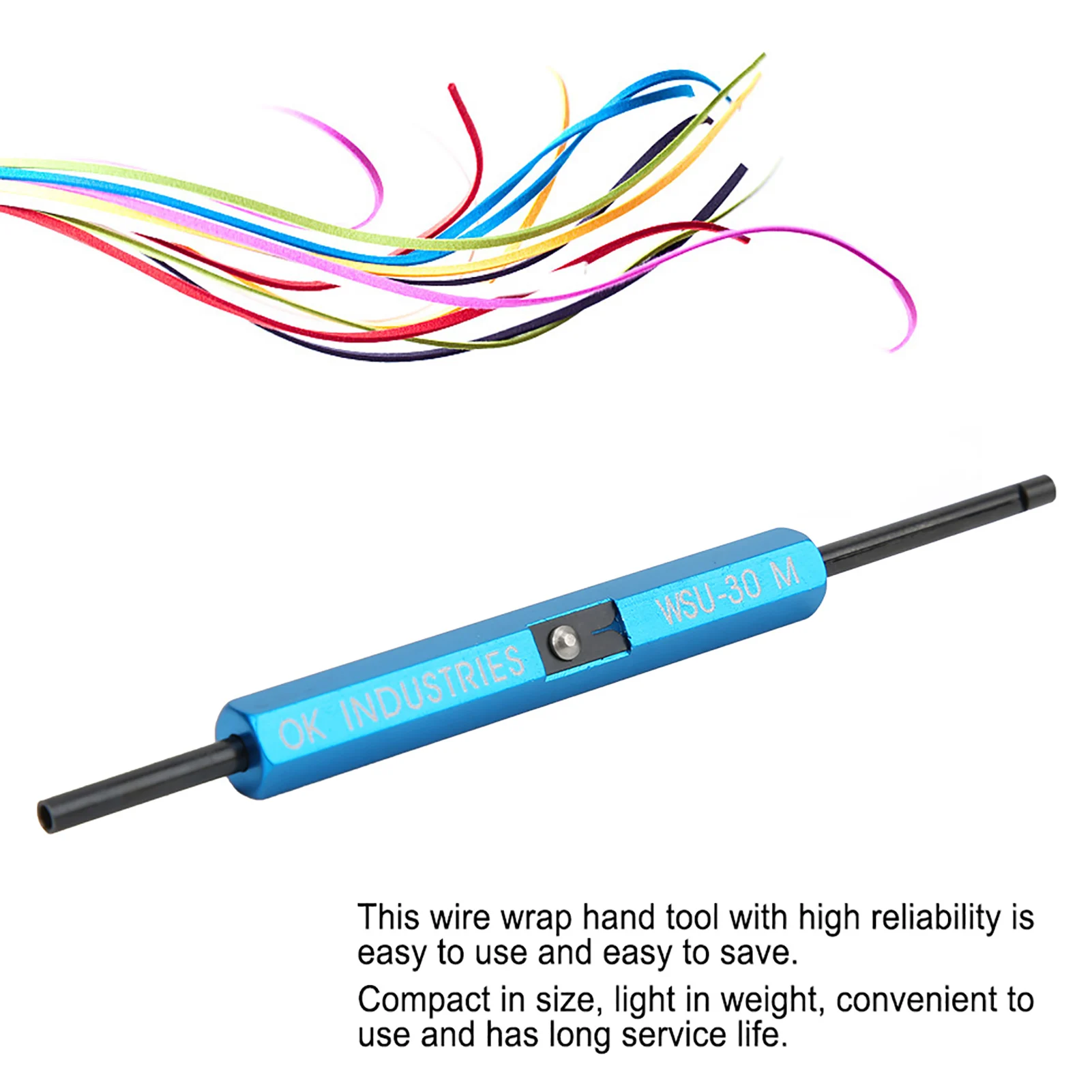 3 in 1 Function Single Stranded Wire Wrap Strip Unwrap Hand Tool for AWG 30 Wire Wire Unwrap Tool