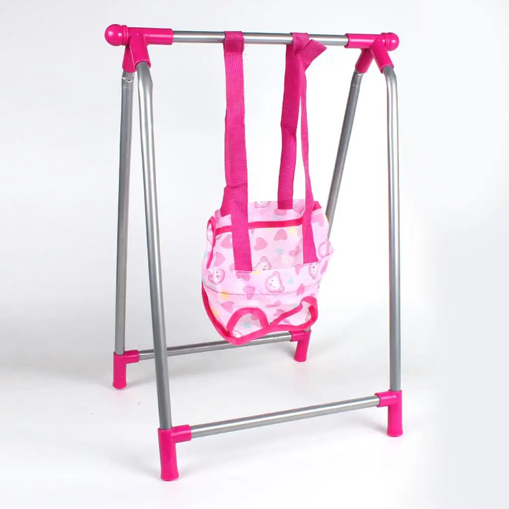 ハウスおもちゃ家具プレイセットベビー幼児用スイングセット - ごっこ遊びおもちゃ、30x30x41cm