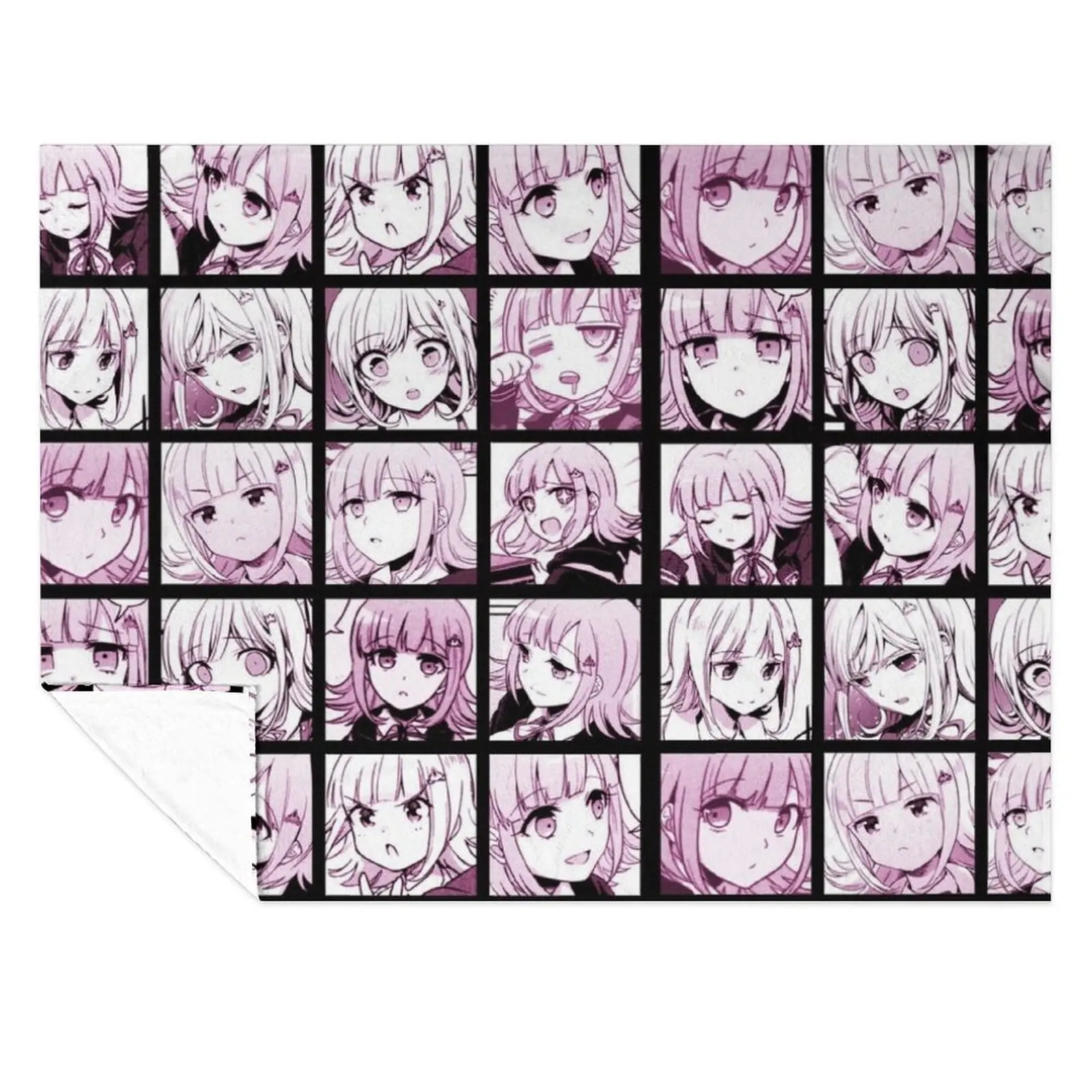 

Chiaki Manga Collection (Colored) Throw Blanket Sleeping Bag Vintage Fashion Sofas Blankets