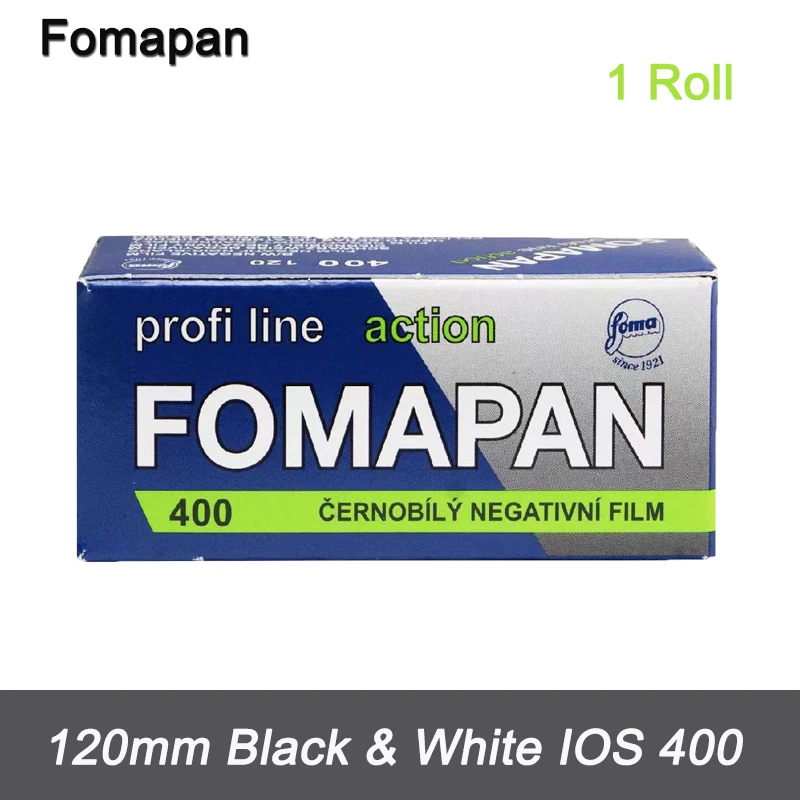 1-10 Rolls Original 120mm FOMAPAN 400 Black & White Negative Film ISO  400 35mm Film For Kodak Film Camera