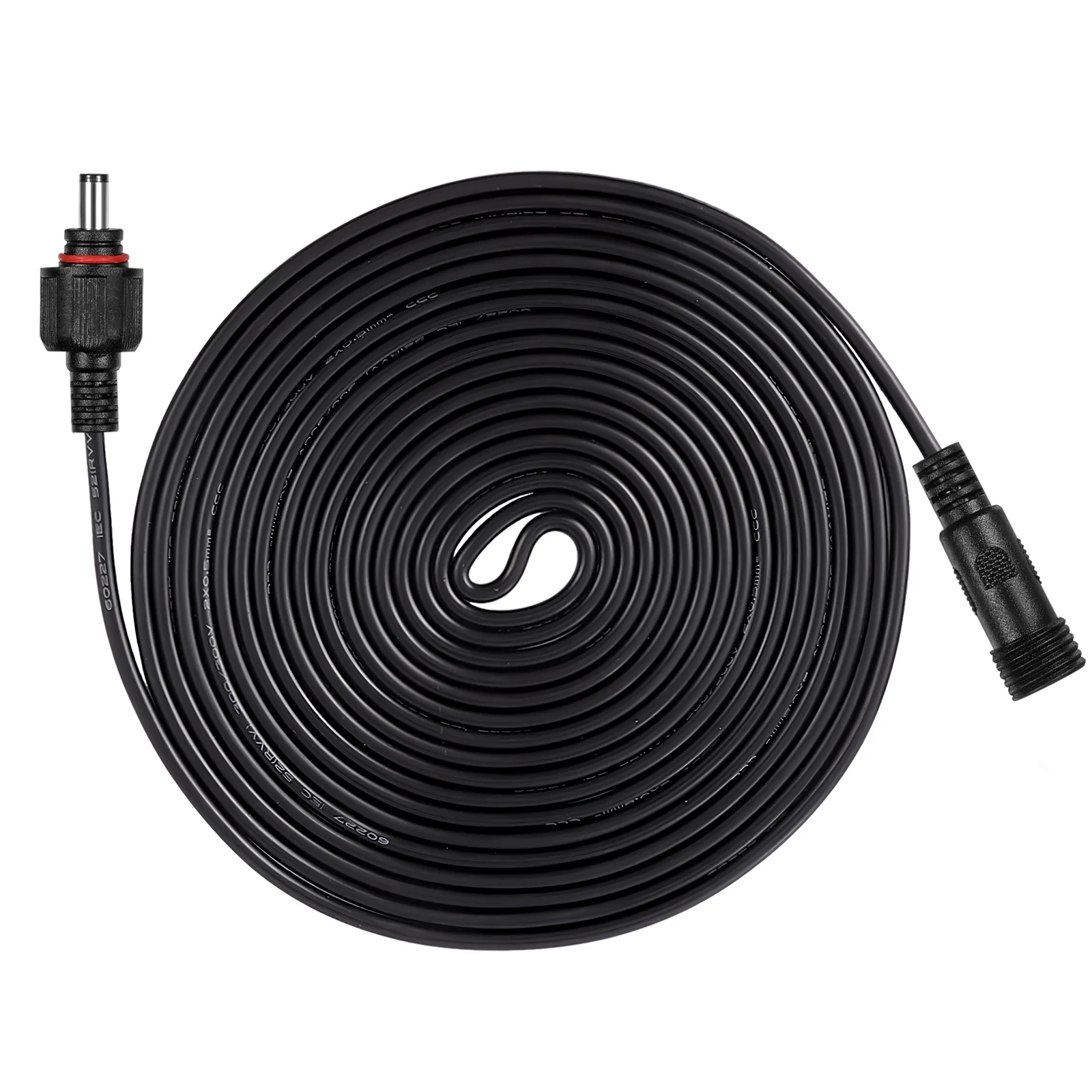 

Monitoring Extension Cable 5M Solar DC Power Cord Outdoor Panel Water Fountain Pump Connection Wire Ideal Replacement