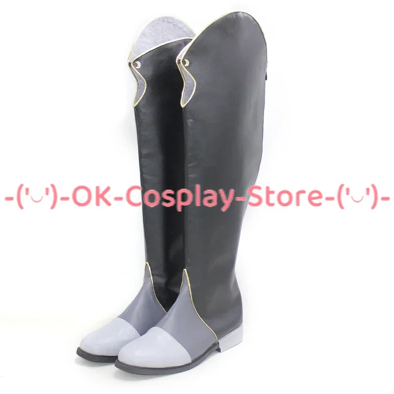 Gioco Ensemble Stars Itsuki Shu scarpe Cosplay stivali di carnevale di Halloween scarpe in pelle PU su misura