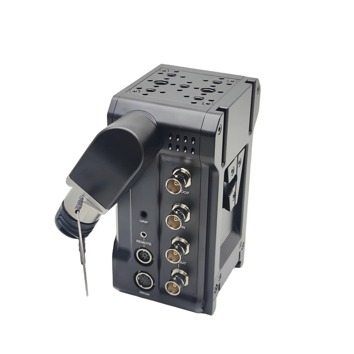 EFP/ENG/ESP Cameras Are Connected to the Mobile Studio Via Optical Fiber (SDI+Grip+Tally)