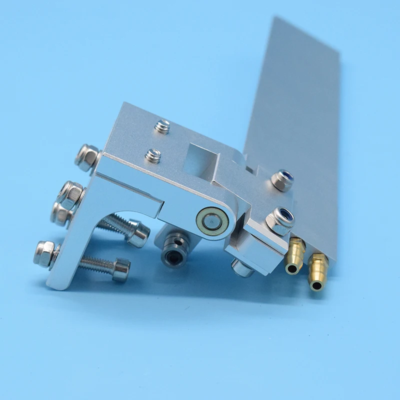 1pc RC Boat High Quality CNC Aluminum Alloy 68 x160mm Rudder with Dual Water Pickup For Rc Boat