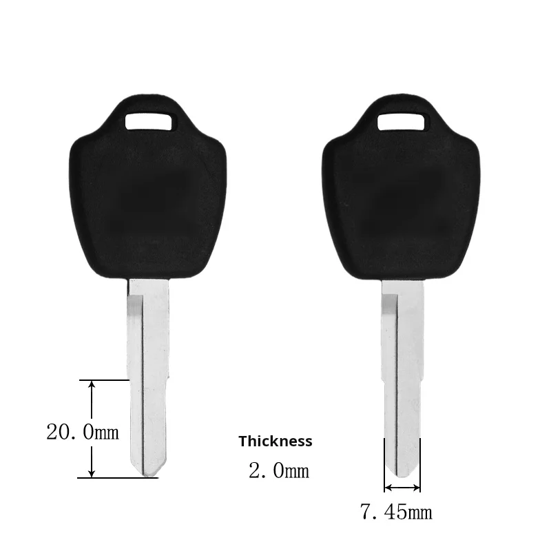 Honda motorcycle key, suitable for: Honda King 125 key embryo, durable, scratch-resistant and drop-resistant, not easy to deform