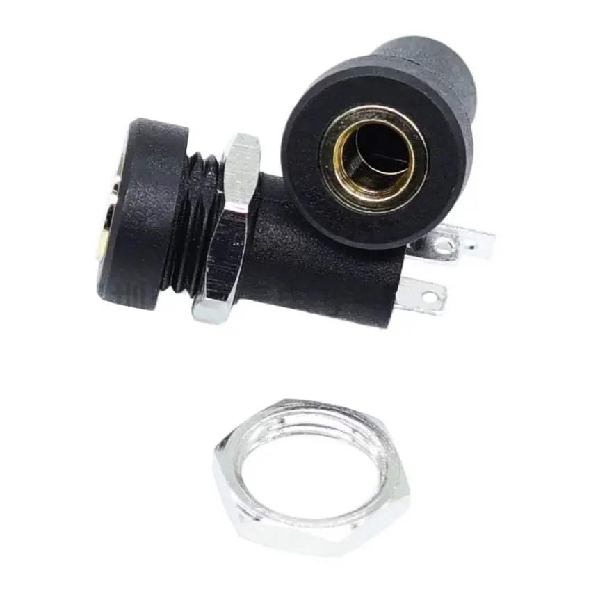 

1/5/10PCs 3.5MM Audio Jack Socket Stereo 3 Pole Solder Panel Mount With Nut Connector head phone Female Socket PJ-392A PJ392A