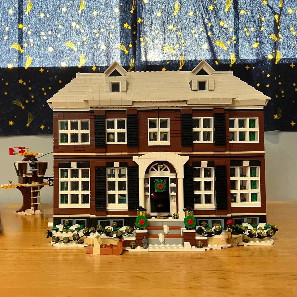 2025 New Ideas Home Alone House Model Building Blocks Bricks Ducation Toy for Boy Kids Christmas Birthday Gifts 3955 Pcs