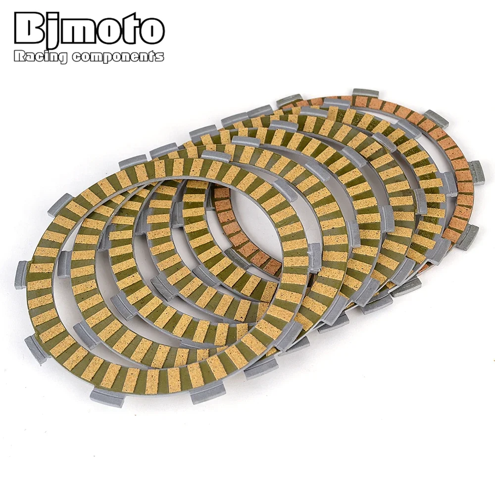 Motorcycle Clutch Friction Plates For Honda VRX400T NC33 1996 NT400 Bros 400 NC25 VT500 ED EF 22201-MN8-700 22201-ML4-610