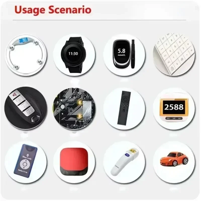 Long-Lasting CR1620 3V Lithium Button Cell 5-50 Packs, Leak-Proof Battery for Car Key Fob, Watch, Remote Control, Ready To Use