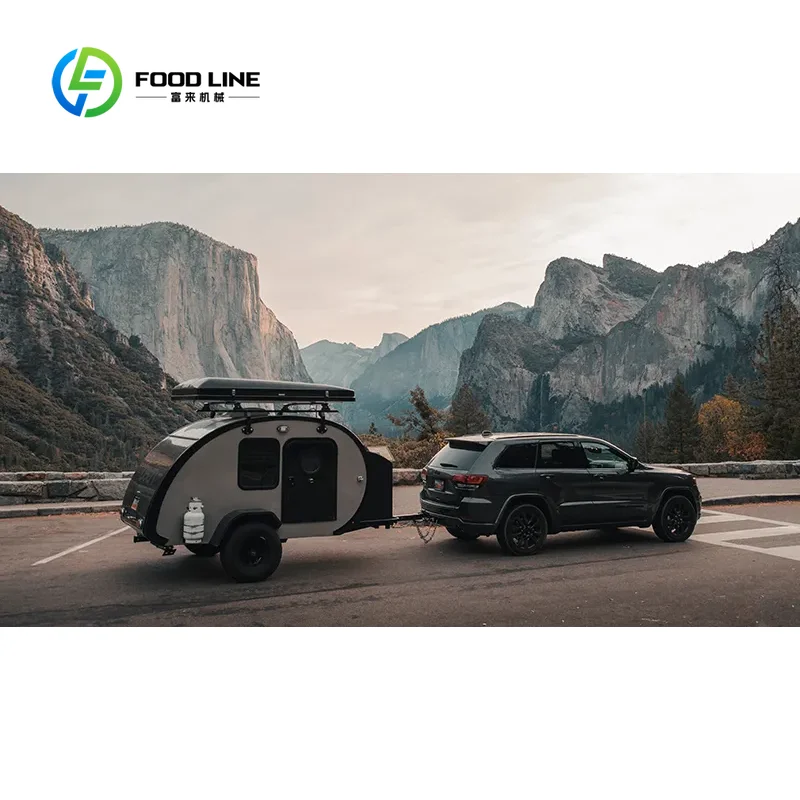 Customized Tear Drop Camper Trailer Australian Standard Off Road Lightweight Teardrop Caravan Tiny House RV Camping Hot Sale
