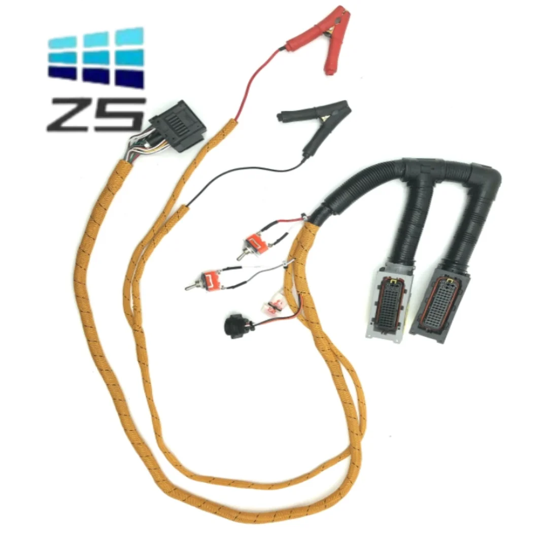 Excavator engine start diagnostic wiring harness, suitable for Volvo D6E and D7E engine start test cable 88894000