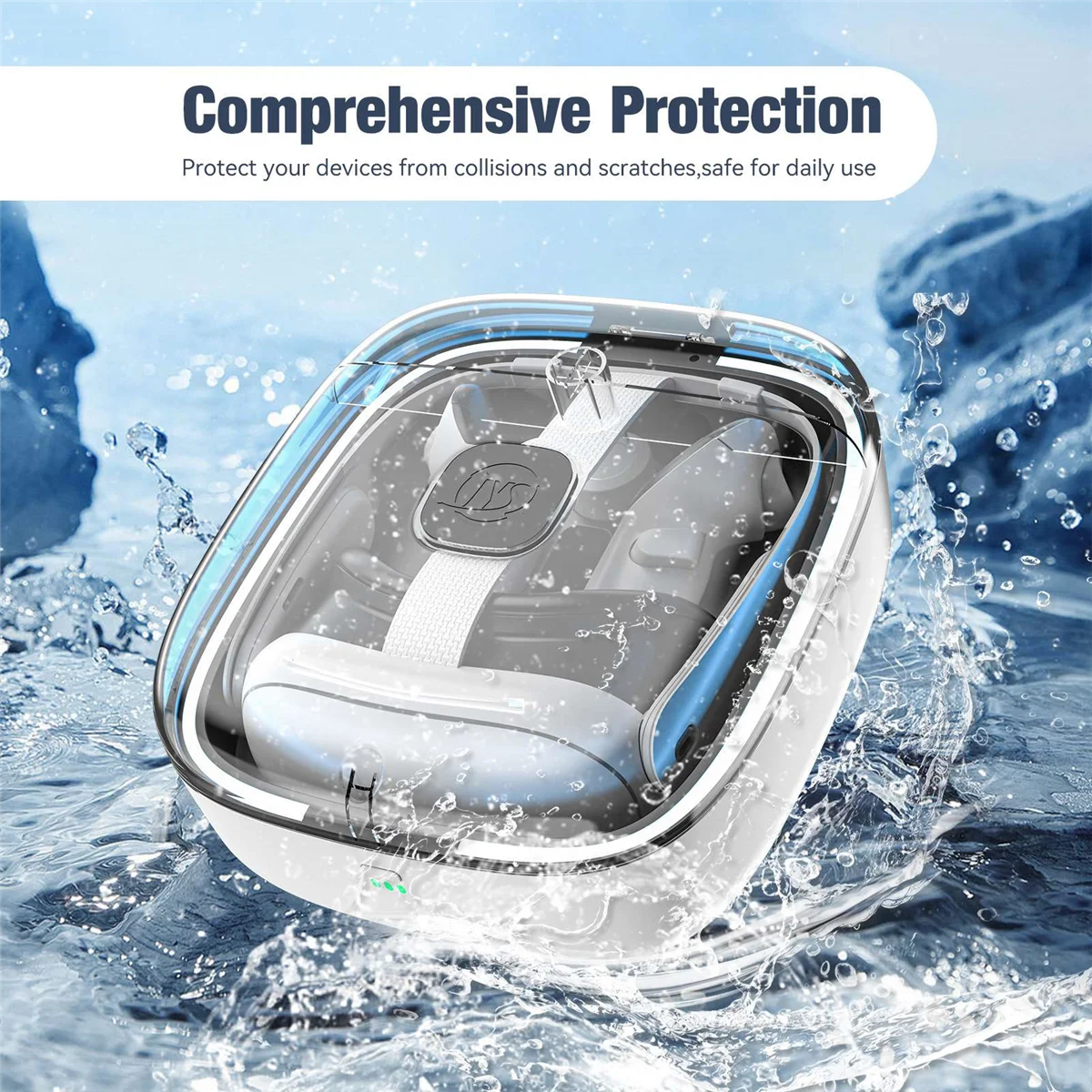 RISE JYS для Meta quest3 VR, ручки для очков, контакты, квадратная зарядная база с RGB-подсветкой и комплектом аккумуляторов, аксессуары VR