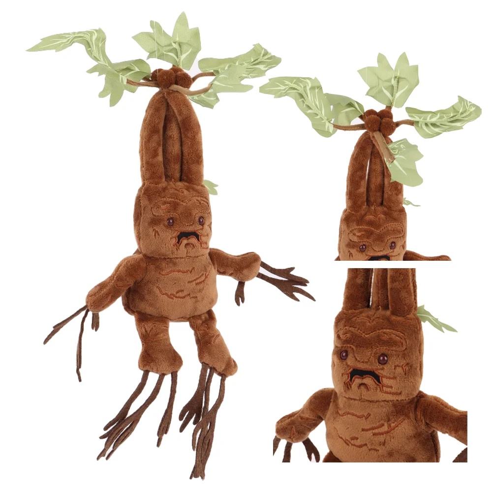 35cm Mandrake Plush Toy Cartoon Soft Stuffed Anime Plush Doll For Kids' Birthday Christmas Gift Home Decor Fans Collect Gifts