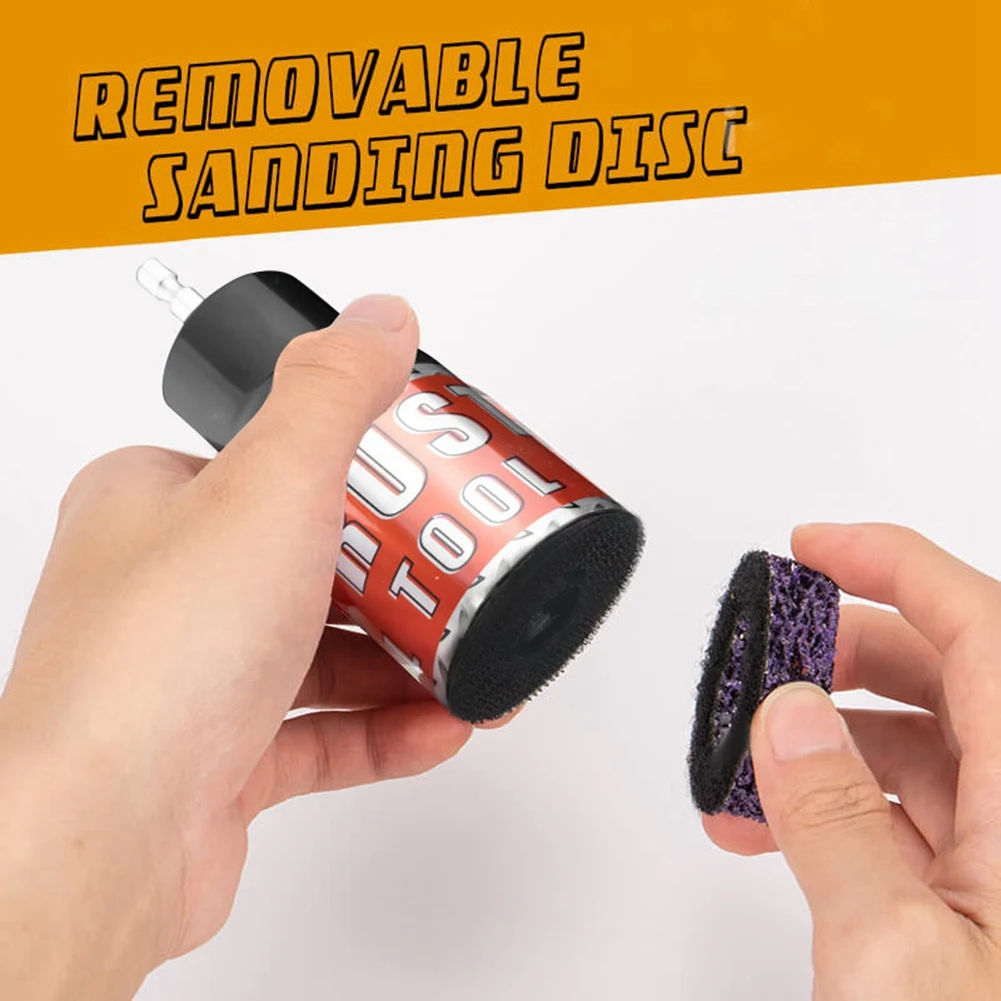 

COFA-Stud Rust Removal Tool Fits 1/2 Inch Impact Wrenches And Electric Drill Handy Rust Removal Aid Metal Parts
