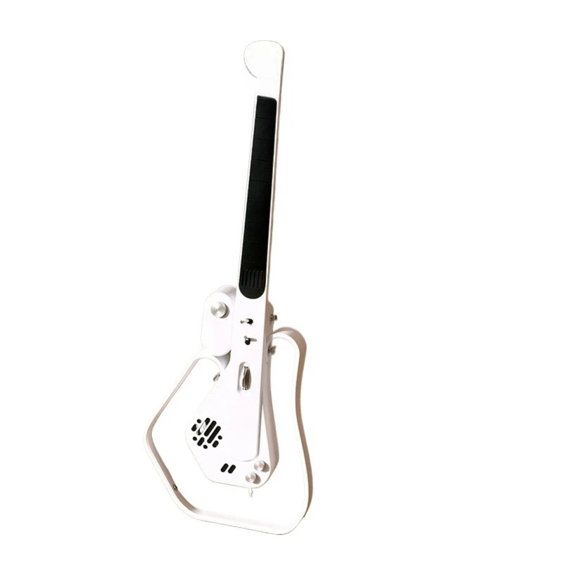 Stringless guitar, auto-stop playing and singing beginner novice smart backing track guitar