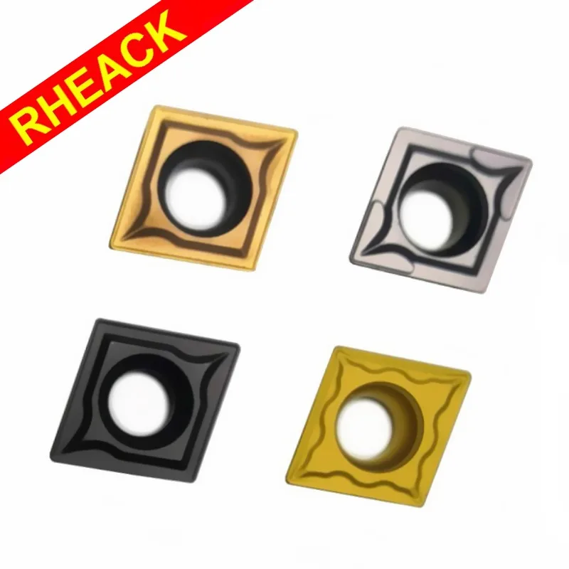 (10 pieces) Small diamond-shaped boring head CNC insert CCMT060204/060208 VP15TF inner hole alloy turning tool grain