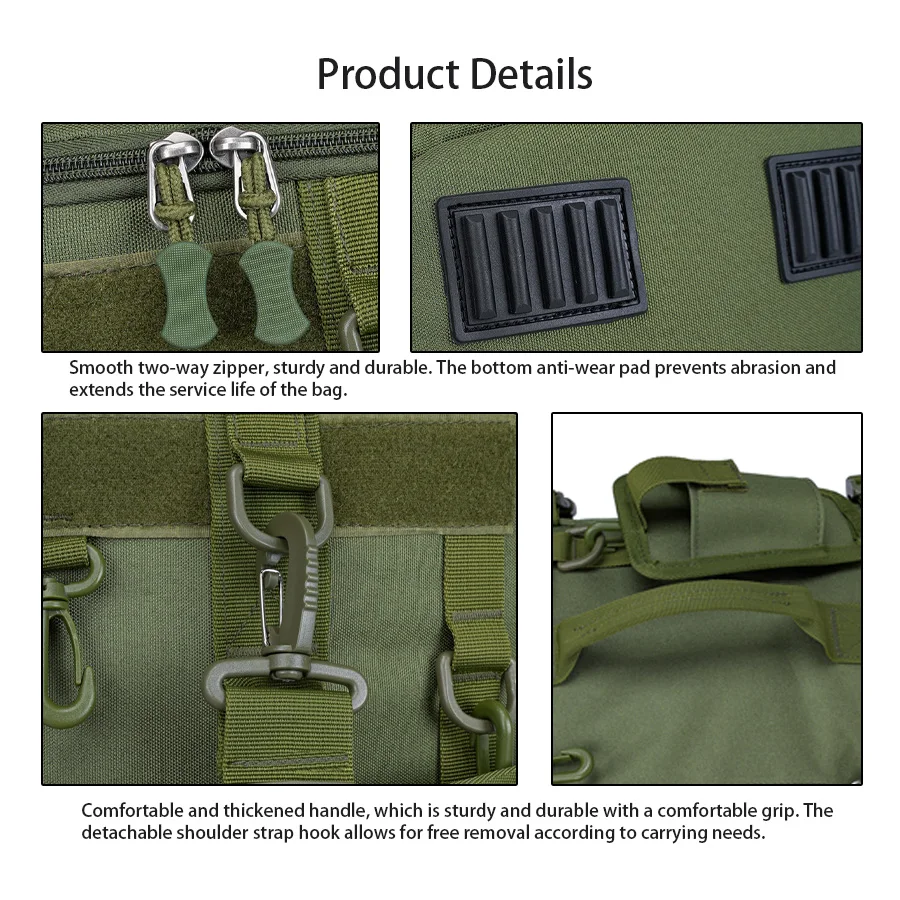 حقيبة كتف رياضية متعددة الوظائف، حقيبة ظهر، حقيبة صيد، كاميرا وحقيبة تصوير فوتوغرافي #6