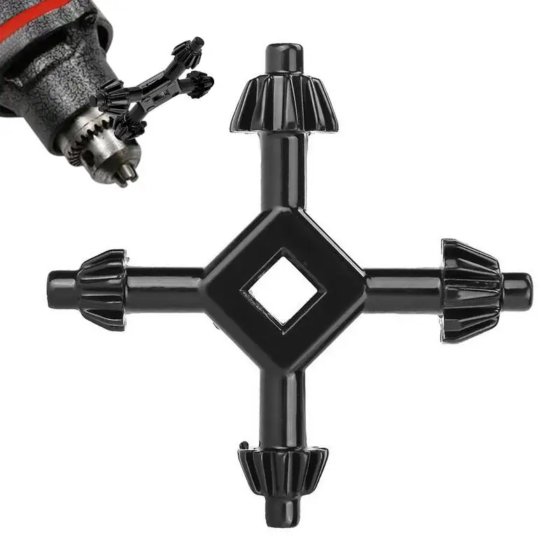 Universal Way Drill Chuck Key Chave de Poder Mão Broca Elétrica Apertar Brocas
