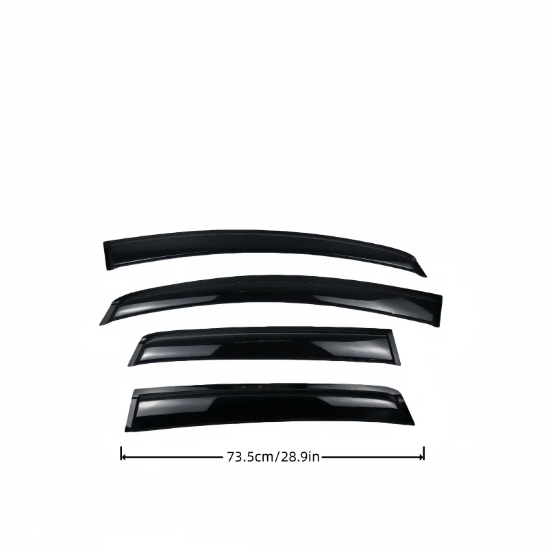 4pcs Window Visors for Honda Fit/Jazz 2014-2020 - Durable Car Rain Deflectors Sun Shade | for Honda Fit/Jazz Additions