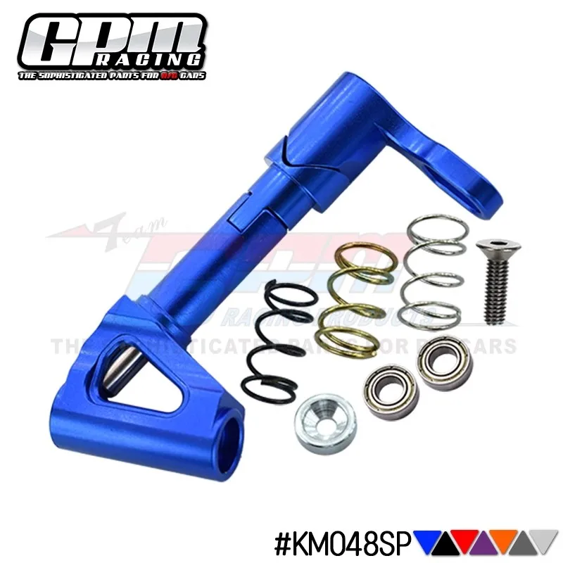 GPM Aluminium Steering Post with Springs & Bearings for KYOSHO NSR500