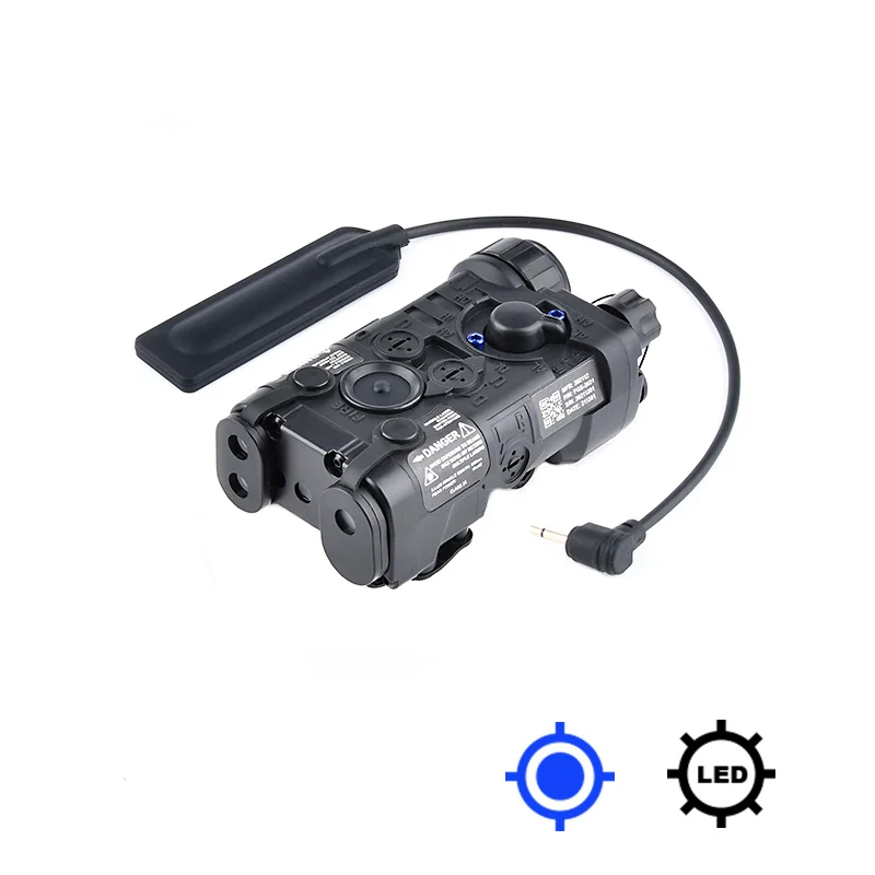 WADSN Taktische Airsoft NGAL Einfache Version Red Dot Grün Blau Anzeige Weiß LED Licht Fit 20mm Schiene Jagd Waffe gun Laser 9